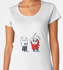 Camiseta premium para mujer Hollow Shy Guy