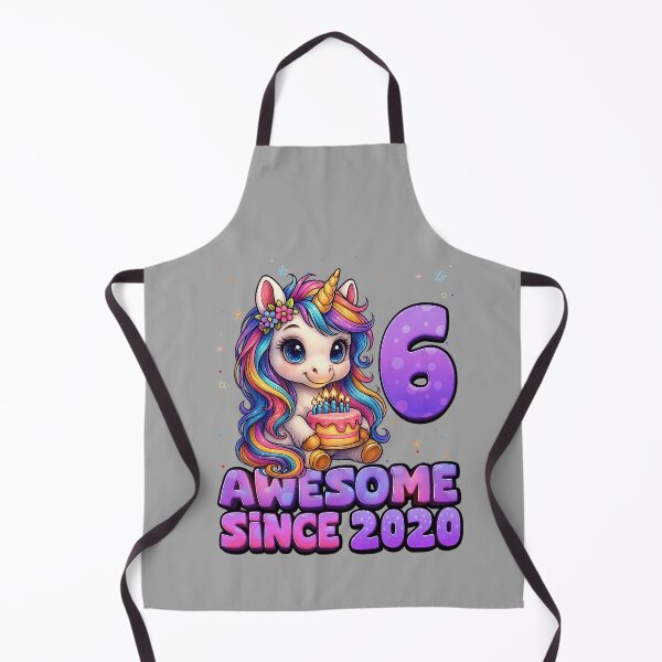 Item preview, 6 Year Old Girl Awesome Since 2020 Unicorn 6th Birthday Girl designed and sold by GreggRoss.