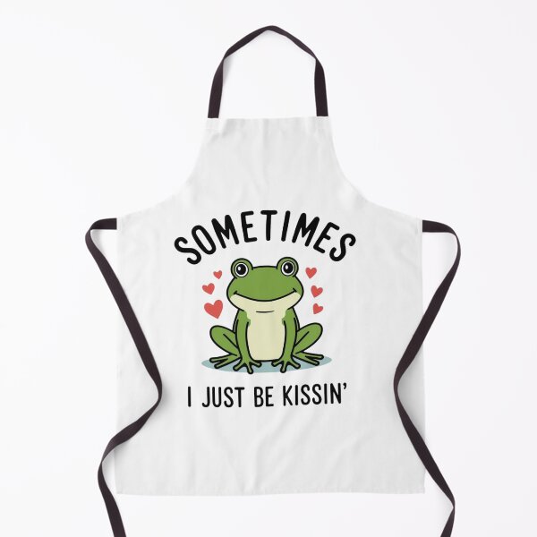 Item preview, Women’s Sometimes I Just Be Kissin’ Tee | Funny Frog Shirt | Cute Valentine’s Day T-Shirt | Whimsical Animal Graphic Tee designed and sold by Printsouf.
