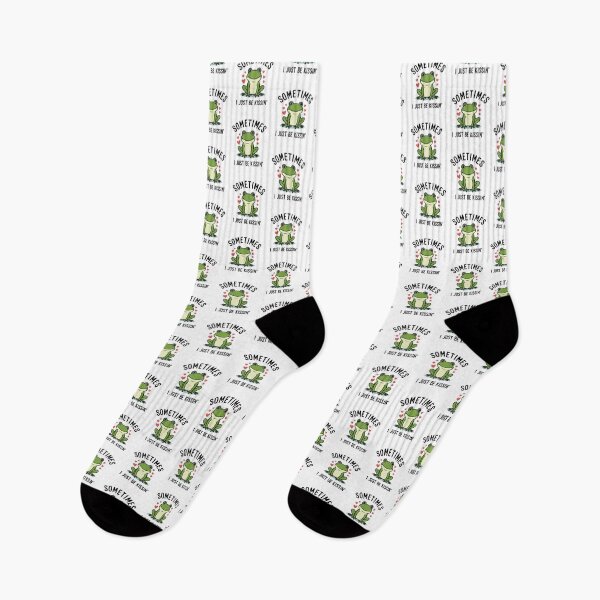 Item preview, Women’s Sometimes I Just Be Kissin’ Tee | Funny Frog Shirt | Cute Valentine’s Day T-Shirt | Whimsical Animal Graphic Tee designed and sold by Printsouf.
