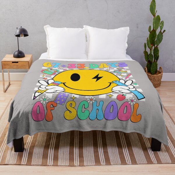 Item preview, 67 33 Days of School Vibes Smile Face 100 Days of School Kid designed and sold by GreggRoss.