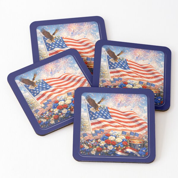 Item preview, Presidents'Day Patriotic Ribbon Badge designed and sold by CzipipitoStudio.