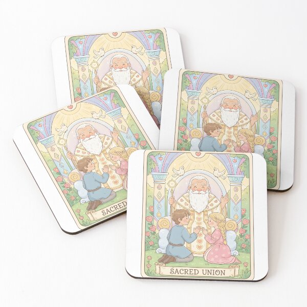 Item preview, Sacred Union Tarot Card Illustration. designed and sold by Teenidesign .