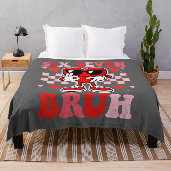 Aperçu de l'œuvre 67 Cœur de la Saint-Valentin Drôle Six Seven Bruh Meme Garçons Ados Enfants créée et vendue par KristineLi.