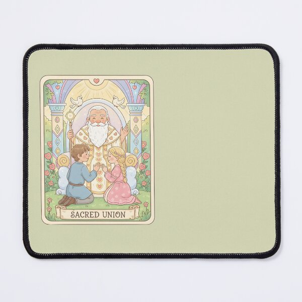 Item preview, Sacred Union Tarot Card Illustration. designed and sold by Teenidesign .