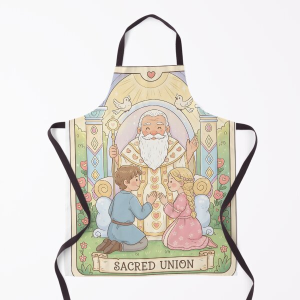 Item preview, Sacred Union Tarot Card Illustration. designed and sold by Teenidesign .