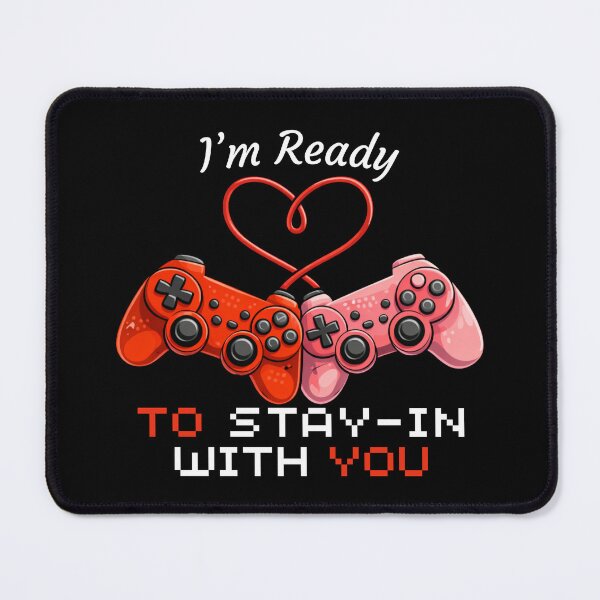 Item preview, Gamer Couple Stay-In Love Controllers designed and sold by MORIANZPOD.