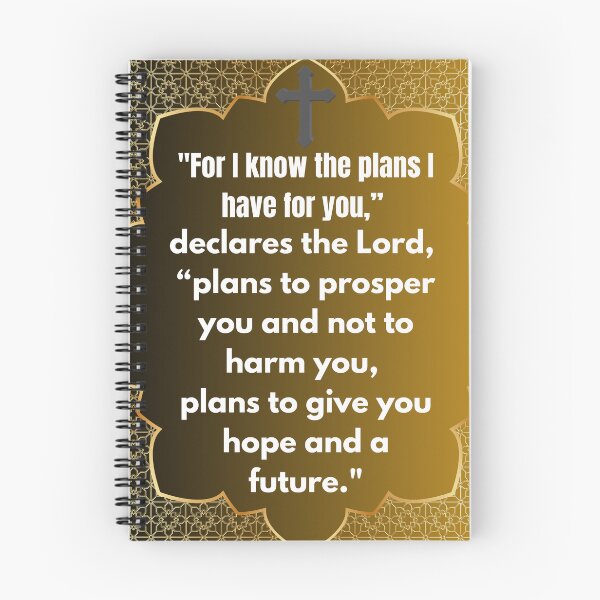 Item preview, For I know the plans I have for you designed and sold by FaithVerseDesigns.