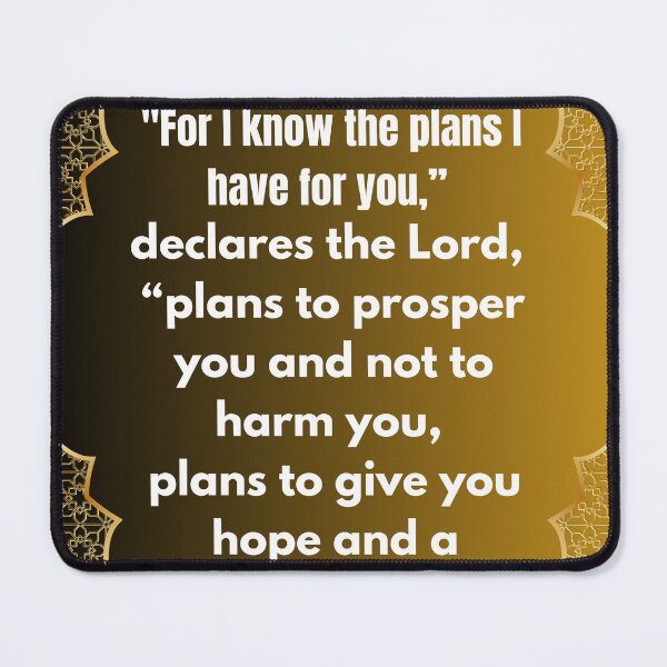 Item preview, For I know the plans I have for you designed and sold by FaithVerseDesigns.