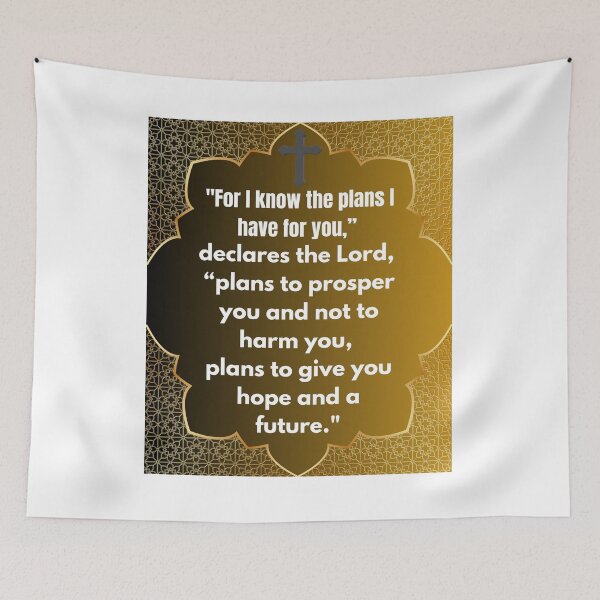 Item preview, For I know the plans I have for you designed and sold by FaithVerseDesigns.