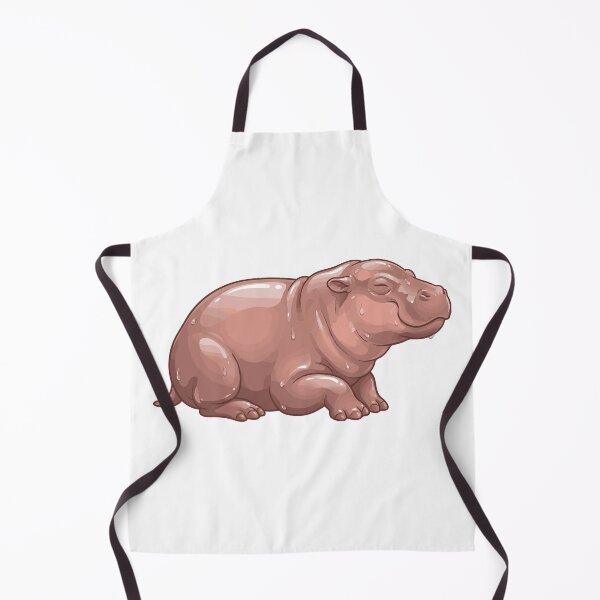 Item preview, Unbothered Moisturized Happy Pygmy Hippo designed and sold by Petzzz.