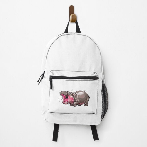 Item preview, I Choose Violence Cute Pygmy Hippo Screaming designed and sold by Petzzz.