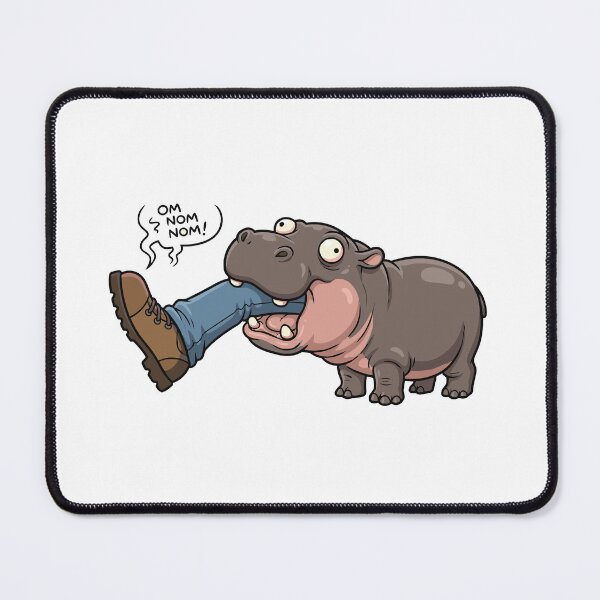 Item preview, The Knee Biter Ferocious Pygmy Hippo designed and sold by Petzzz.