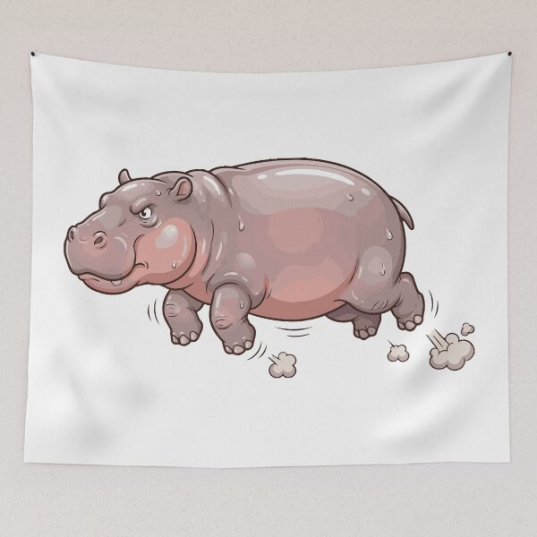 Item preview, Bouncy Potato Pygmy Hippo Chonk designed and sold by Petzzz.