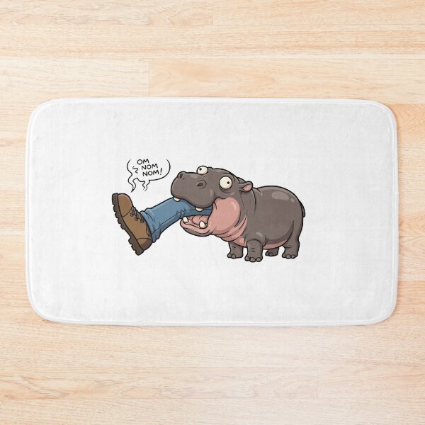 Item preview, The Knee Biter Ferocious Pygmy Hippo designed and sold by Petzzz.