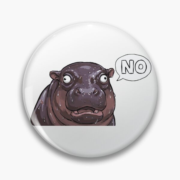 Item preview, Do Not Touch The Hippo Socially Awkward designed and sold by Petzzz.