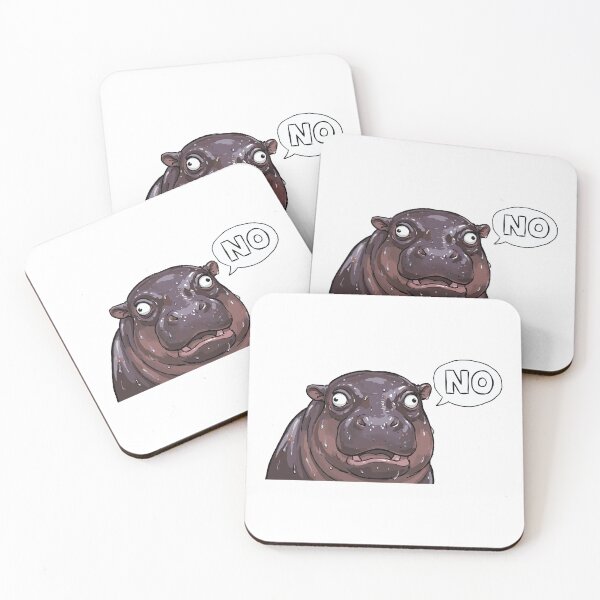 Item preview, Do Not Touch The Hippo Socially Awkward designed and sold by Petzzz.