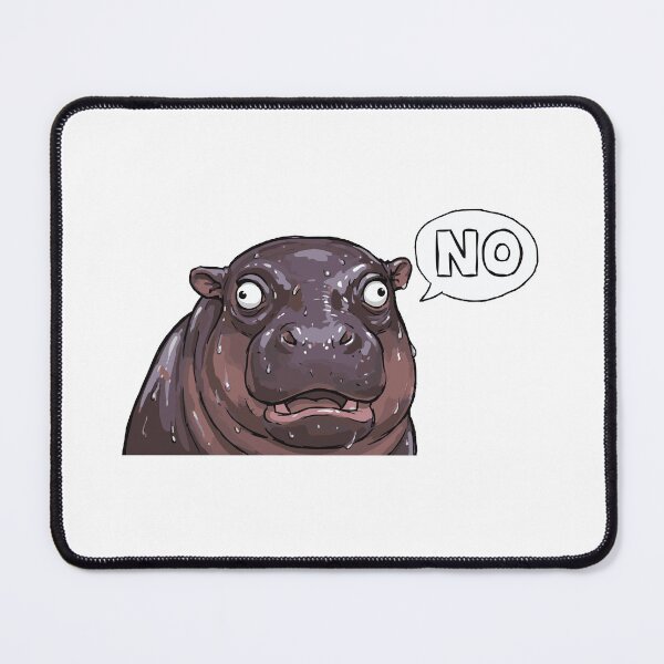 Item preview, Do Not Touch The Hippo Socially Awkward designed and sold by Petzzz.