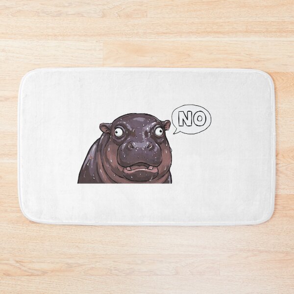 Item preview, Do Not Touch The Hippo Socially Awkward designed and sold by Petzzz.