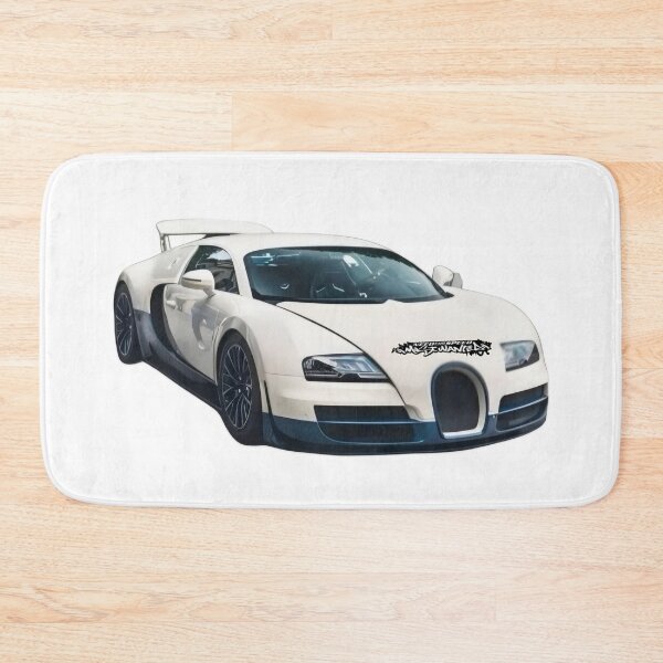Item preview, White Supercar with Graffiti Decal designed and sold by Artuer69.
