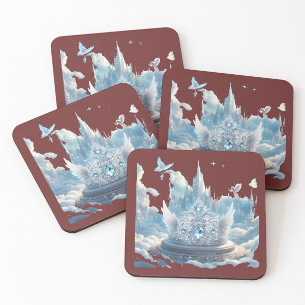 Item preview, Crystal Crown Kingdom – Pure Heavenly Castle Label ,  designed and sold by PaintMeWorld.