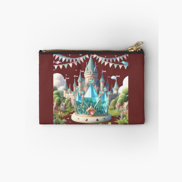 Item preview, Crystal Crown Kingdom – Fairytale Castle Label ,  designed and sold by PaintMeWorld.