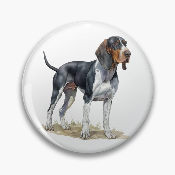 Item preview, American English Coonhound Portrait Redtick Hunting Dog designed and sold by SMARTKIT  DESIGNAGENCY.