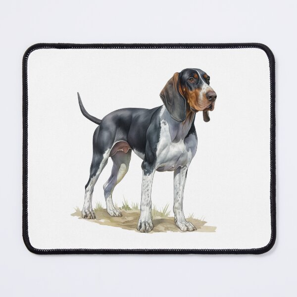 Item preview, American English Coonhound Portrait Redtick Hunting Dog designed and sold by SMARTKIT  DESIGNAGENCY.