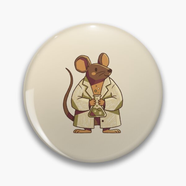 Item preview, Scientist Mouse Cute Laboratory Animal with Chemistry Beaker designed and sold by Magnificent Lizard.