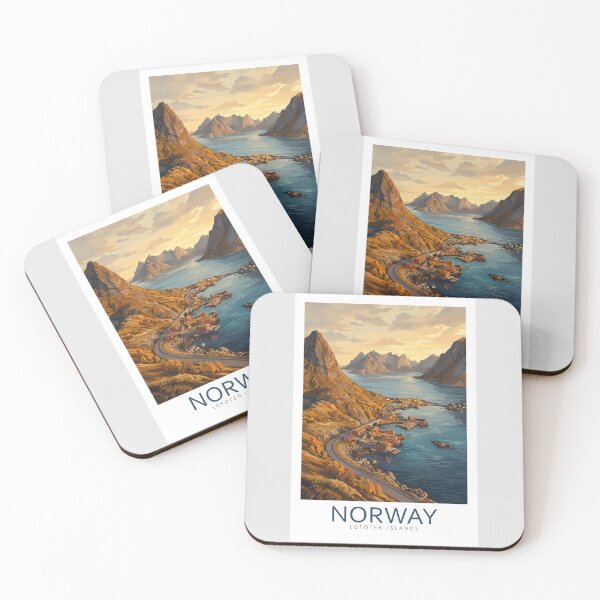 Item preview, Lofoten Islands Norway - Travel Art designed and sold by Marciolini.