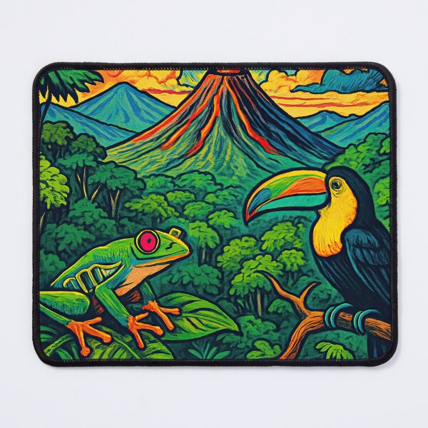 Item preview, Costa Rica landscape | Comics stylCartoone - designed and sold by ComicsFactory.