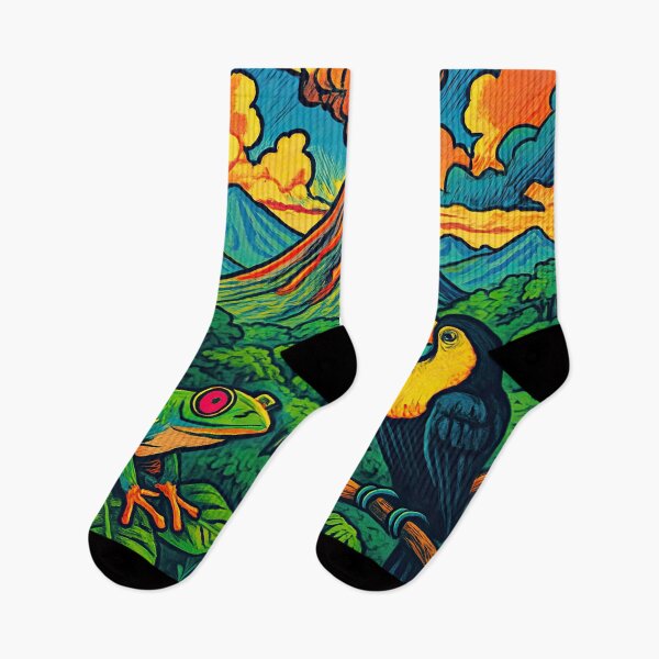 Item preview, Costa Rica landscape | Comics stylCartoone -  designed and sold by ComicsFactory.
