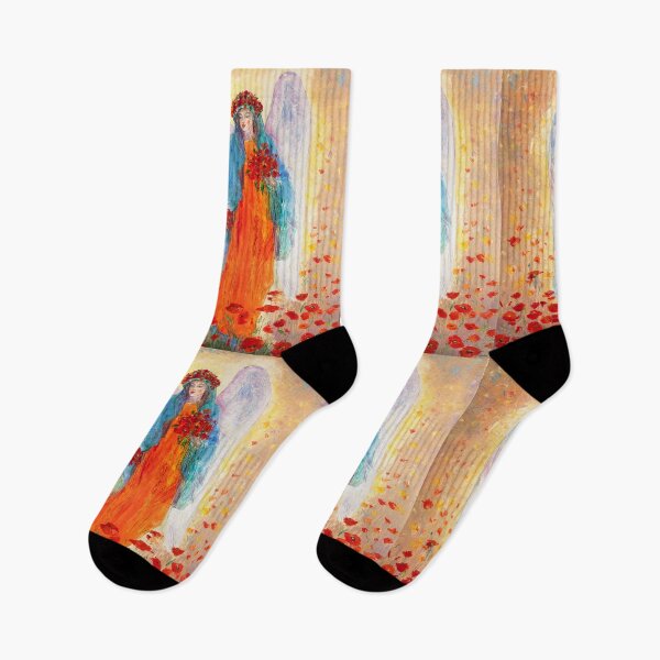 Item preview, Angel in a Poppy Field designed and sold by Natalia_Shchip.
