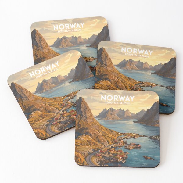 Item preview, Lofoten Islands Norway - Travel art designed and sold by Marciolini.