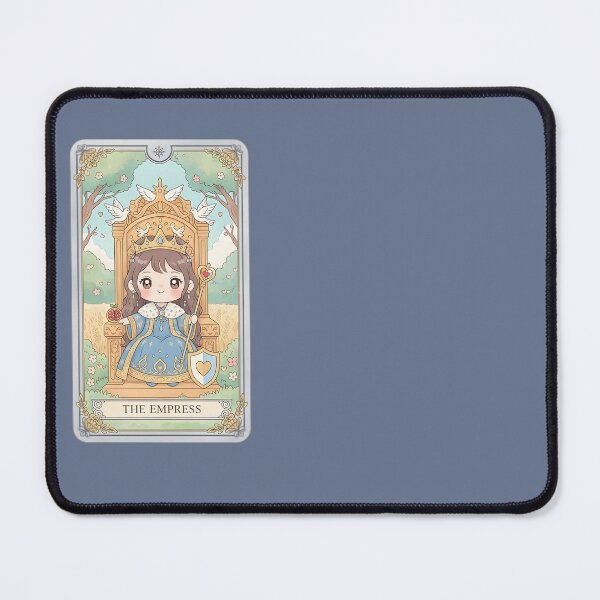Item preview, The Empress Tarot Card Cute Illustration designed and sold by Teenidesign .