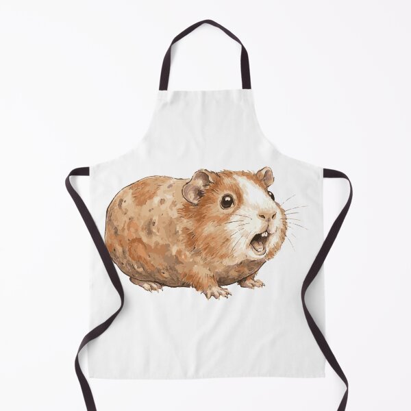 Item preview, The Screaming Potato Funny Guinea Pig Meme designed and sold by Petzzz.