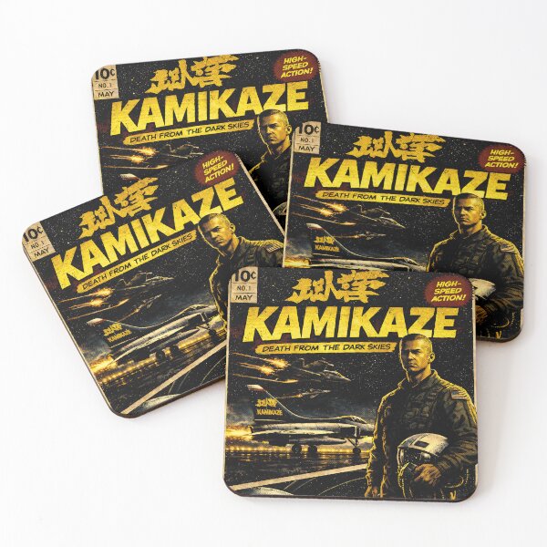 Item preview, KAMIKAZE 18 – Death from the Dark Skies (Cover) designed and sold by SteadyRolling.
