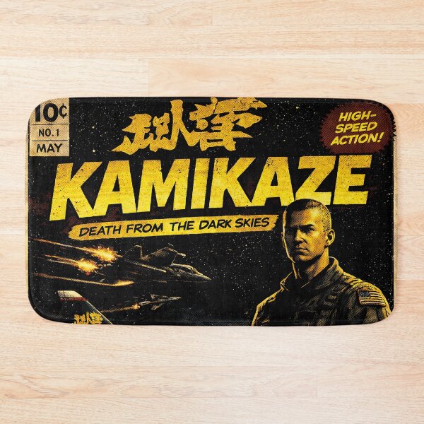 Item preview, KAMIKAZE 18 – Death from the Dark Skies (Cover) designed and sold by SteadyRolling.