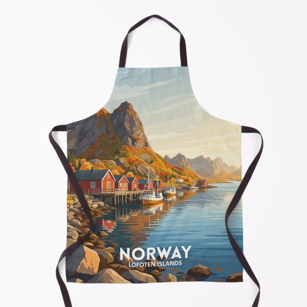 Item preview, Lofoten Islands Norway - Travel art designed and sold by Marciolini.