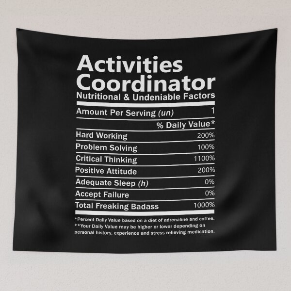Item preview, Activities Coordinator designed and sold by Streanin.
