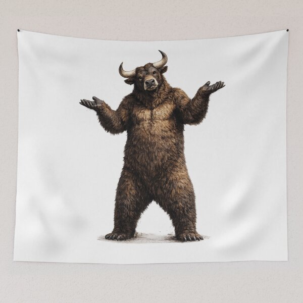 Item preview, Confused Bullish Bear designed and sold by gahteeriffico.