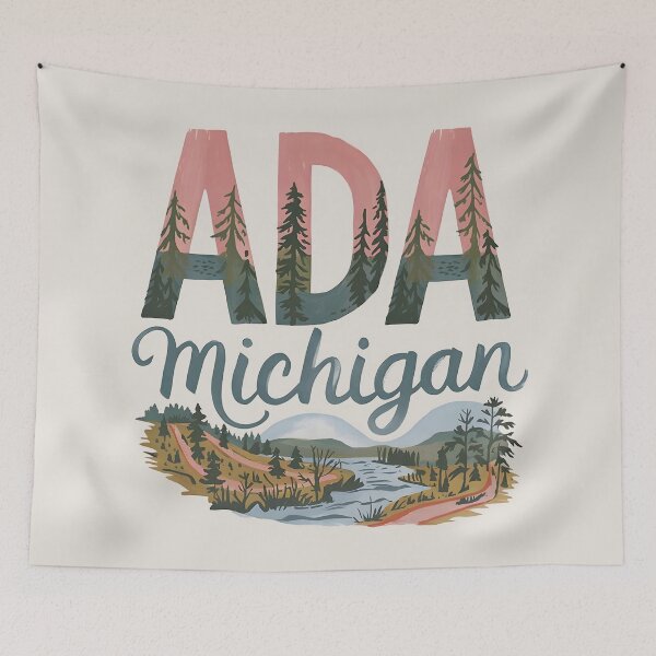 Item preview, Ada, Michigan, Ada Mi, Ada Michigan designed and sold by MoMidoStore.