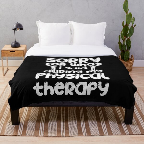 Item preview, Sorry for what I said during my physical therapy, knee surgery gift, knee recovery designed and sold by anodyle.