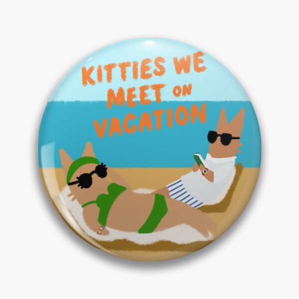 Item preview, people we meet on vacation poppy and alex as cats designed and sold by Kyna Arts.