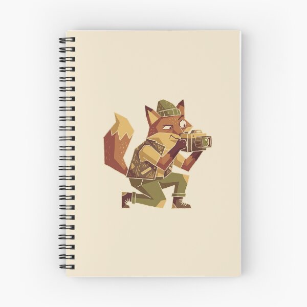Item preview, Photographer Fox Taking Pictures, Cute Geometric Animal Cameraman designed and sold by Magnificent Lizard.