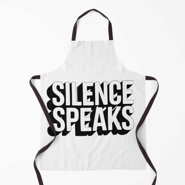 Item preview, Silence Speaks – Minimalist Bold Typography Quote Design designed and sold by A1MarketDesigne.