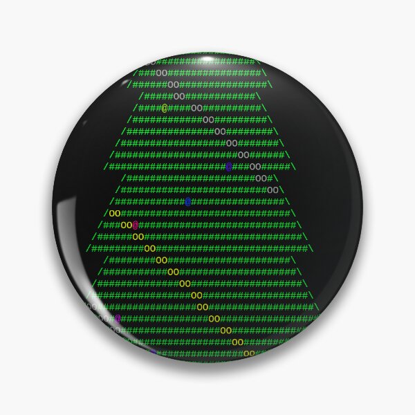 Item preview, ASCII Xmas Tree designed and sold by CasperOrillian.