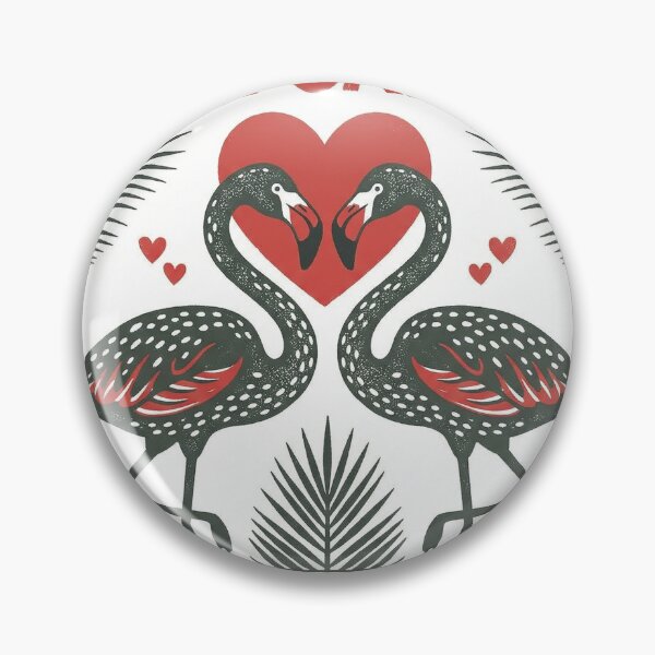Item preview, Amor Salvaje Wild Love Vintage Flamingo designed and sold by zzz888.