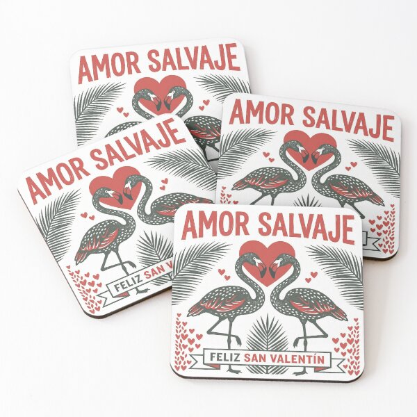 Item preview, Amor Salvaje Wild Love Vintage Flamingo designed and sold by zzz888.