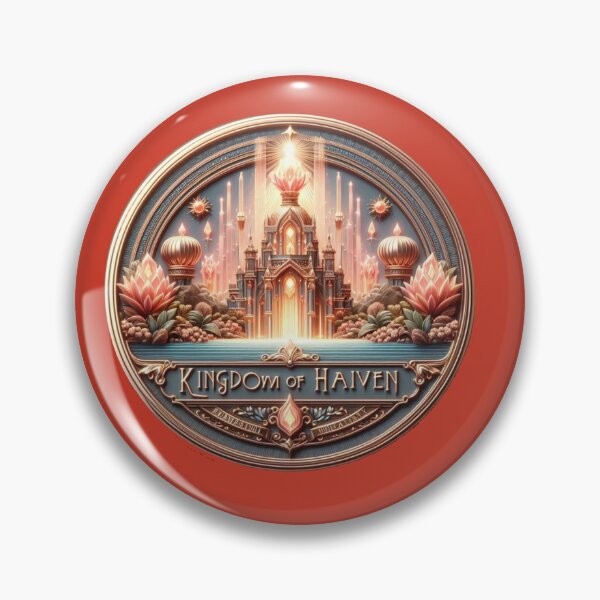 Item preview,   Kingdom of Heaven – Radiant Crystal Temple 3D Label ,  designed and sold by PaintMeWorld.